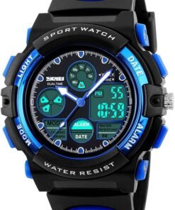 Kids Sports Watch Waterproof Boys Multi-Function Digital Wristwatch LED Alarm Stopwatch