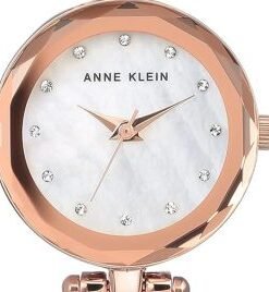 Women’s Premium Crystal Accented Open Bracelet Watch