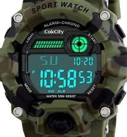 Boys Sport Watch,Waterproof Digital Electronic Casual Wrist Kids Sports Watch