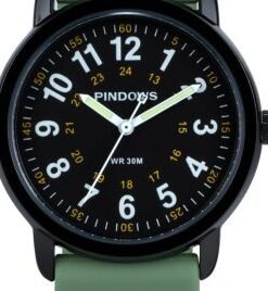 Women Analog Quartz Wrist Watch with Silicone Strap for Young Women Students Easy Read Waterproof Unisex Luminous Dial