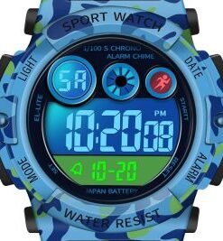 Watch Digital Outdoor Sport Waterproof Boys Watches