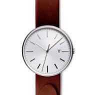 M40 PreciDrive date watch in brushed steel - Image 9