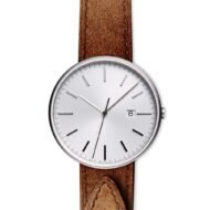 M40 PreciDrive date watch in brushed steel - Image 16